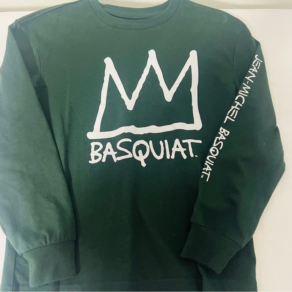 GAP Kids Boys Small Bundle (3) Graphic Long Sleeve Basquiat, Boxing, Machu EUC - Picture 8 of 9